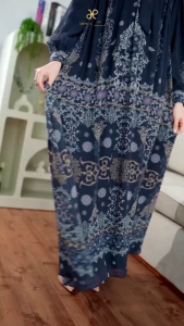 DYN - Asyima Dress DYN CLOTHINGLINE X ELLA MUHAMMAD "Topkapi Series" DYN SIGNATURE Gamis Premium Printing