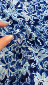 Voan  nhập khẩu Hàn quốc. Màu xanh đẹp mắt. Khổ vải 14m