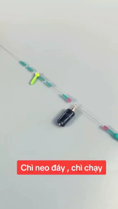 10 viên Chì neo chạy câu đài chuyên dùng câu cá nhát hiệu quả