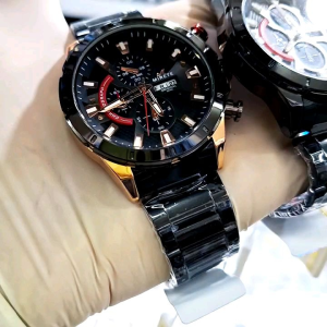 MIRETE Jam Tangan Pria Original Tanggal dan Hari Aktif Tahan Air Dijamin Realpict Sesuai Foto dan Video!!