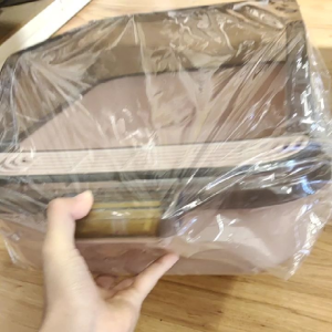 Ready Stock Cat Litter Box S & XL Extra Large Size with Spacious Design Easy Clean Good Ventilation Durable Long-lasting