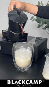 Camping Stove Moka Pot Holder Shelf Paper Filter Moka Pot Ring Support Outdoor Coffee Shelf Coffee Ring