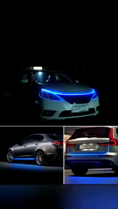 LAMPU ALIS KAP KOLONG BAGASI MOBIL NEON FLEXIBEL 120cm 150cm 200cm