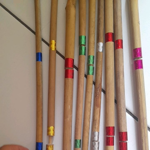 10 Mainan Anak Peletokan Bambu Peluru Kertas