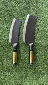 มีดสับดำอรัญญิกแท้ มีอยู่3ขนาดให้เลือก ขนาด 2 นิ้ว ขนาด 2.5 นิ้ว ขนาด 3 นิ้ว ใช้งานได้ดีรับคนง่าย