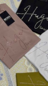 Hb Premium Cotton Rhinestones shirt