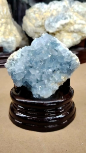 Natural High Grade Madagascar Celestite Crystal Ornament C37