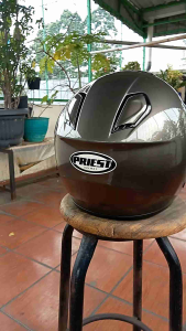 Helm Kyoto/Osaka Centro Merk PRIEST (Paket Ganteng) BARU Half Face SNI KYT GM JP Centro