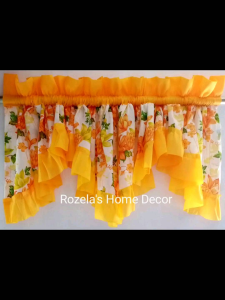 Diamond Valance Veron Design 57"W x 15"L
