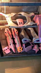 Body Set Fizr Custom Pink Jenifer Lembayung Warna Soft Pink