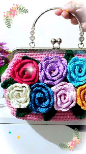 Tas Rajut Mayura Dusty Pink