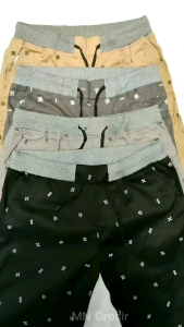 [SUPER JUMBO] CELANA CHINO SUPER JUMBO / CELANA PENDEK MOTIF RIP PINGGANG KARET