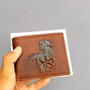 Dompet pria full kulit sapi motif kuda