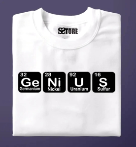 KAOS KIMIA BAJU GENIUS VIRAL
