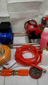 Steam listrik Elektromotor dinamo cuci motor mobil siap pakai+2selang +2Stik