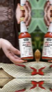 Tương ớt chay SPICO An Nhiên chai thuỷ tinh 330gr. Thuần chay không có tỏi.