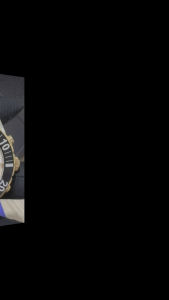 RHYTHM S1406S04 Men Chronograph Watch 42mm White Dial Two Tone Stainless Steel 100M Water Resistant Jam Tangan Lelaki