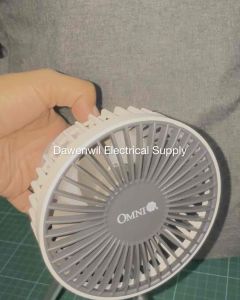 OMNI RDF-T90 MINI DC RECHARGEABLE FAN