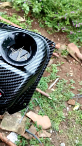 Cover Filter Velocity Carbon Detak Beat 2016 - 2019 / Street / Pop - Scoopy Esp - Vario 110 // Bisa Cod