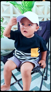 Baju Anak Salur Saku Kekinian Gratis Topi Polos Bestball / Kaos Anak salur Pocket Gratis Topi polos