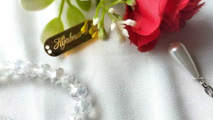 Hijabnur1 - Tasbih Kristal Cantik 99 Butir Handmade
