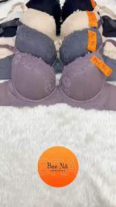 เสื้อในดันทรง สำหรับสาวอวบแต่อกเล็ก คัพ B-C 36-42 ฟองหนา1.5 นิ้ว (beena2005)