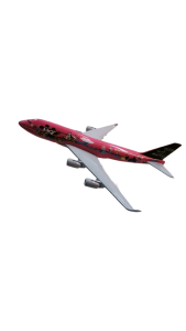 6 inches Japan Airlines JAL B747 Mickey Diecast Airplanes with Stand for Display Collectibles Travel Souvenirs