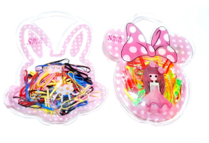 เซทถุงหนังยางแบบกระเป๋าลายน่ารัก ซิปหลัง พร้อมส่ง