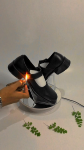 Sepatu Pantofel Paskibra Wanita Kulit