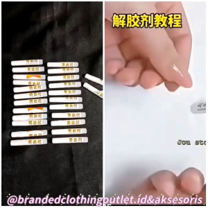 (1ML) REMOVER LEM KUKU PALSU / PENGHAPUS LEM KUKU PALSU / REMOVER NAIL ART / PENGHILANG LEM KUKU PALSU / CAIRAN PENGHILANG LEM KUKU / PEMBERSIH LEM KUKU / PLK5910