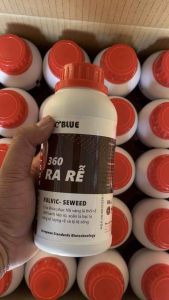 Phân bón Vua ra rễ 360 Fulvic-Seweed chai 500ml phù hợp cho 400 lít nước ra rễ cải tạo đất.