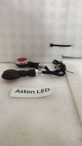 Lampu Sein Plus Senja dan Rem - Lampu Sen Led Bulat 4Kabel - Lampu Sen Motor Universal - Lampu Sen Senja dan Rem harga 2biji
