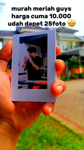 1 Hari Jadi Cetak Foto Polaroid 2R 50 Foto Bahan Glossy 260 Tebal Bisa COD Gratis Ongkir