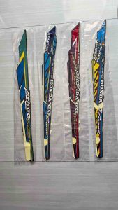 STIKER STRIPING LIS LES HONDA ASTREA GRAND 1993 UNGU MERAH