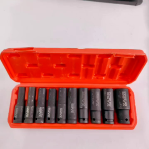 APR AP53 BAJA Mata Shock Deep impact wrench 1/2inch 8mm sampai 24mm segi enam socket 10PC