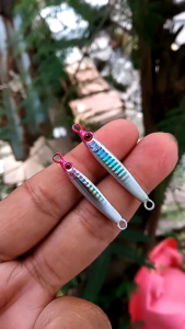 Micro Metal Jig 2.5gr 4gr Tasty Lure Glow Umpan Casting UL Ajing Tarpon Laosan Barramundi Kerapu Baby GT