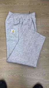 sweatpants for mens and womens 100%cotton 320gsm rubberized Logo made in Thailand