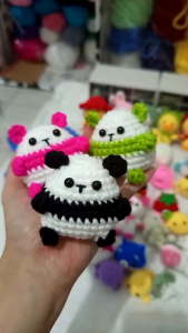 amigurumi baby panda