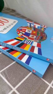 Sách - Bách Khoa Thư Đầu Đời Của Tớ - 100 từ mới về cờ các nước - Sách tranh bồi cứng hoàn toàn