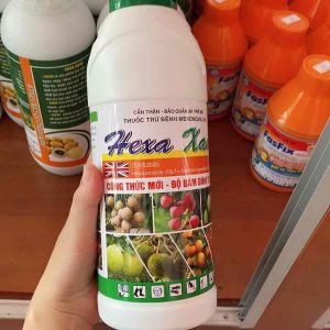 Nấm hồng phấn trắng cây trồng Hexa xanh mekongvil chai 1 lít