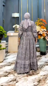 LIDSVIA HAYRA DRESS GAMIS MODE TERBARU BEST SELLER DAN REAL ORIGINAL