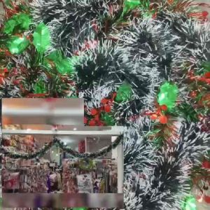 SLINGER NATAL JUMBO / SLINGER NATAL CHERRY MIX SALJU / SLINGER NATAL TERBARU / DEKORASI NATAL / TINSEL CHRISTMAS SDM9814