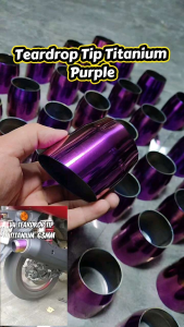 Teardrop 63mm Titanium Purple 1.5mm v4