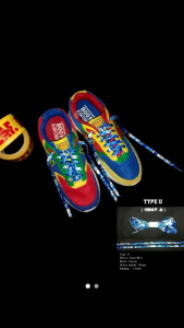 ORIGINAL Shoelaces/tali sepatu katakana series by daad.co Type U