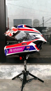 Helm NHK MARK 1 Gp Series Jacob Roulstone #2 single visor