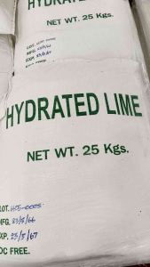กระเป๋าแคลเซียมไฮดรอกไซด์ (ปูนขาว) / Calcium Hydroxide ขนาด 25 กก. 1 กระสองต่อ 1 ออร์เดอร์ นาน ครั้งที่สั่ง