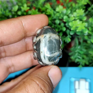 akik pamor urat timbul antik