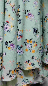 Telekung trival Beg cey printed murah