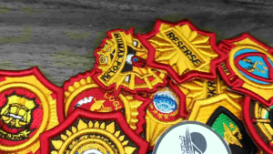 Atribut Polri Timbual Satuan & Atribut Polri Bet Roda