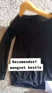 Manset wanita lengan panjang// Manset baju lengan panjang// manset kaos lengan panjang// manset